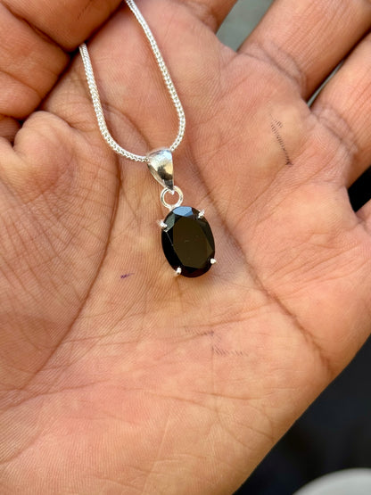 Black Tourmaline Pendant