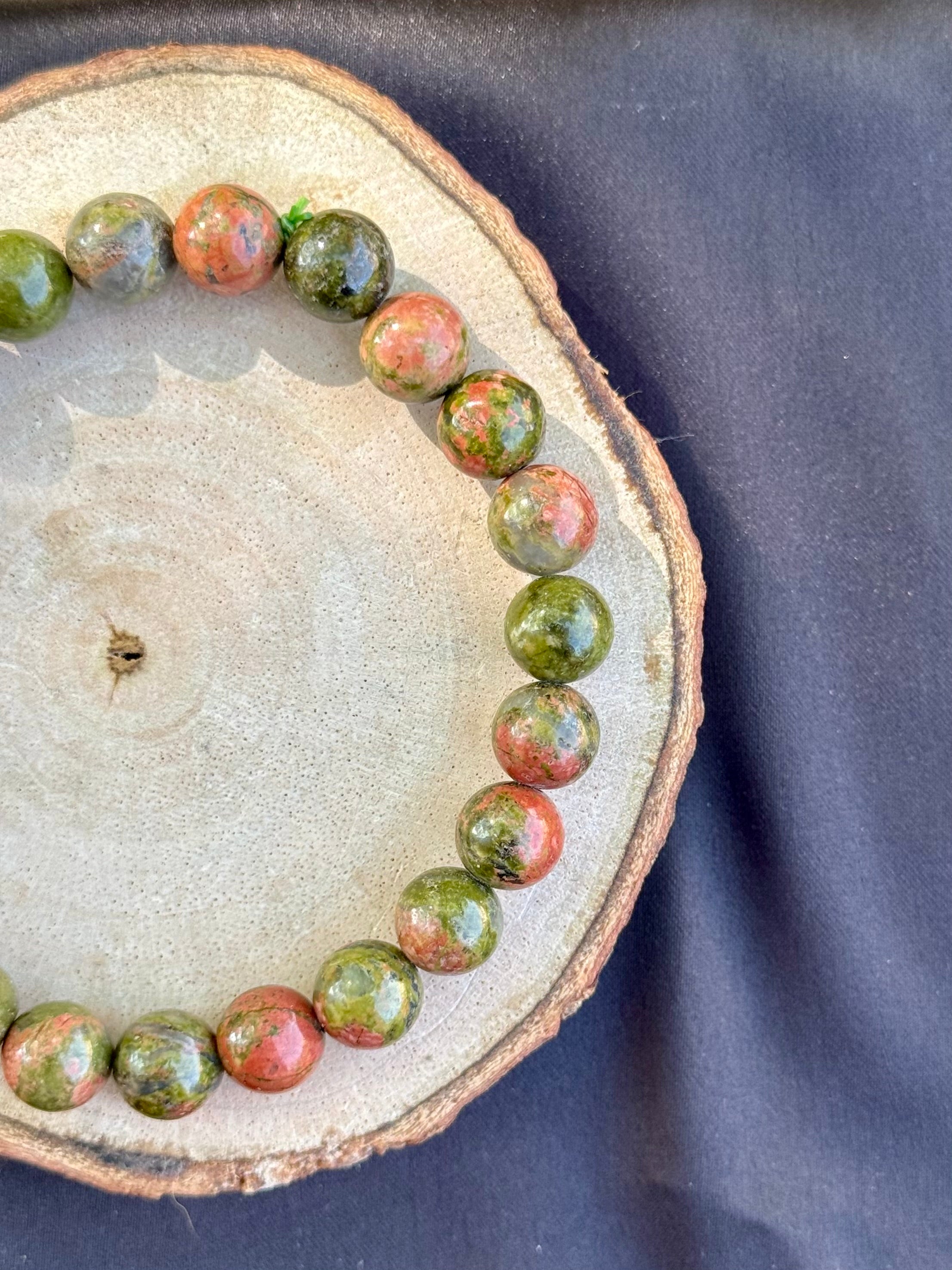 Unakite Bracelet