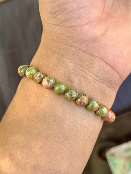 Unakite Bracelet