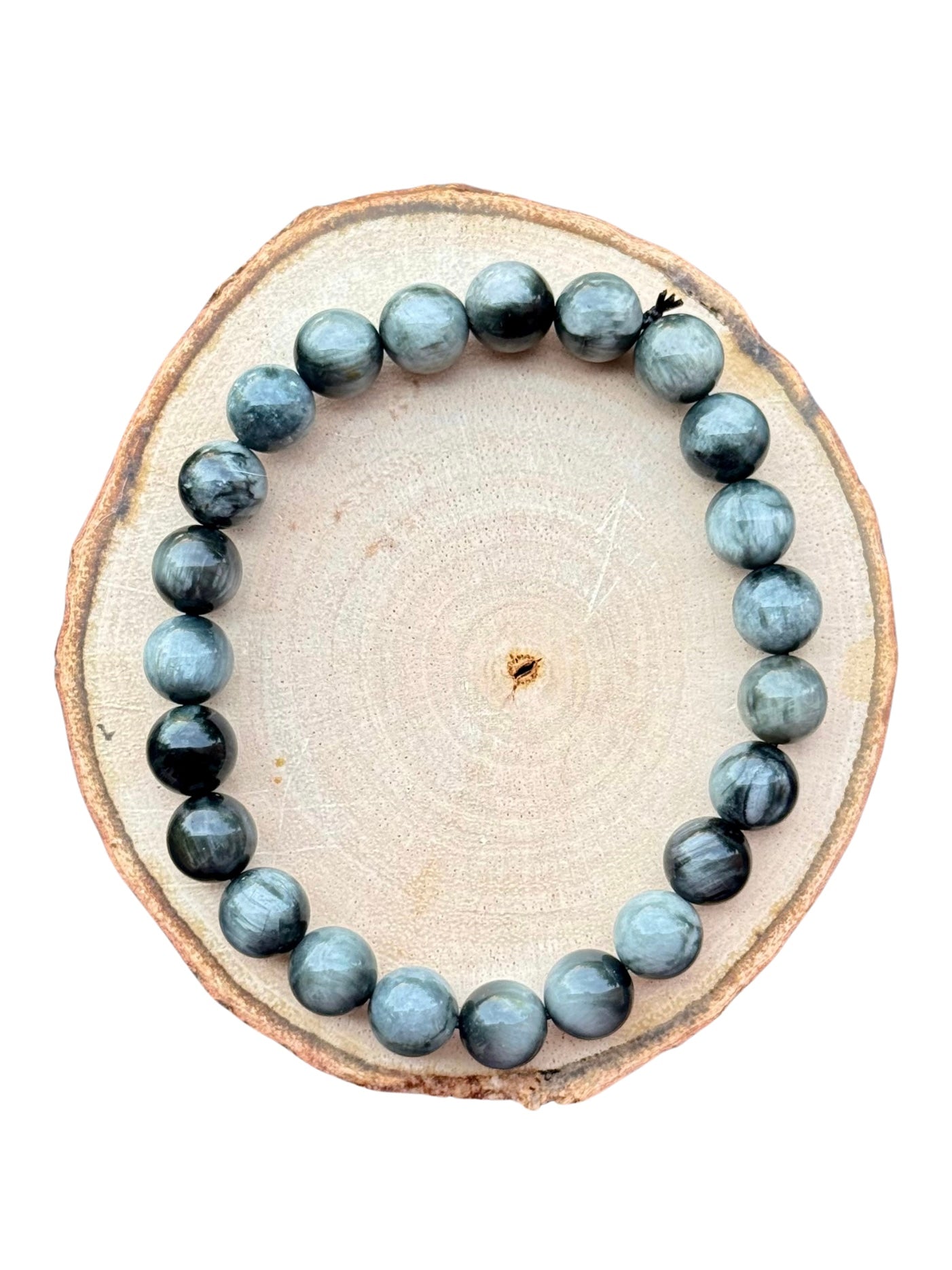 Grey Cat's Eye Bracelet