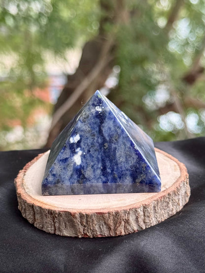 Sodalite Pyramid