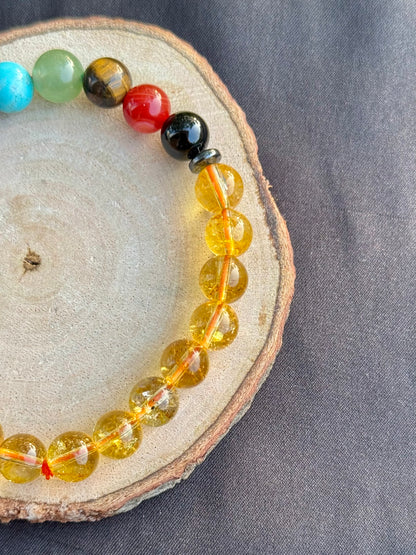 7 Chakra - Citrine Bracelet