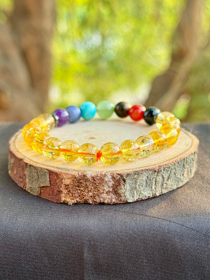 7 Chakra - Citrine Bracelet