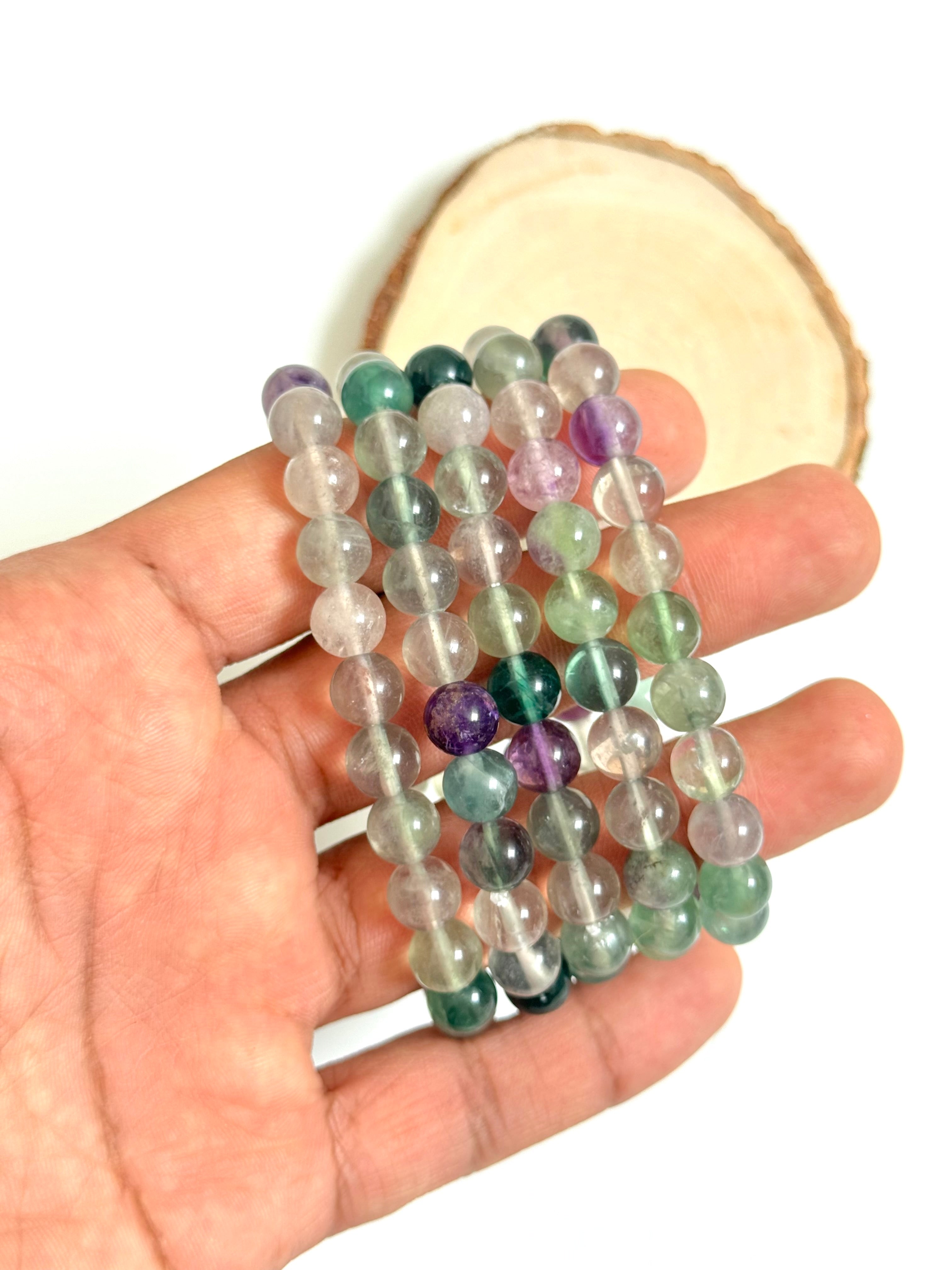 Multi Fluorite Bracelet