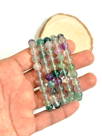 Multi Fluorite Bracelet