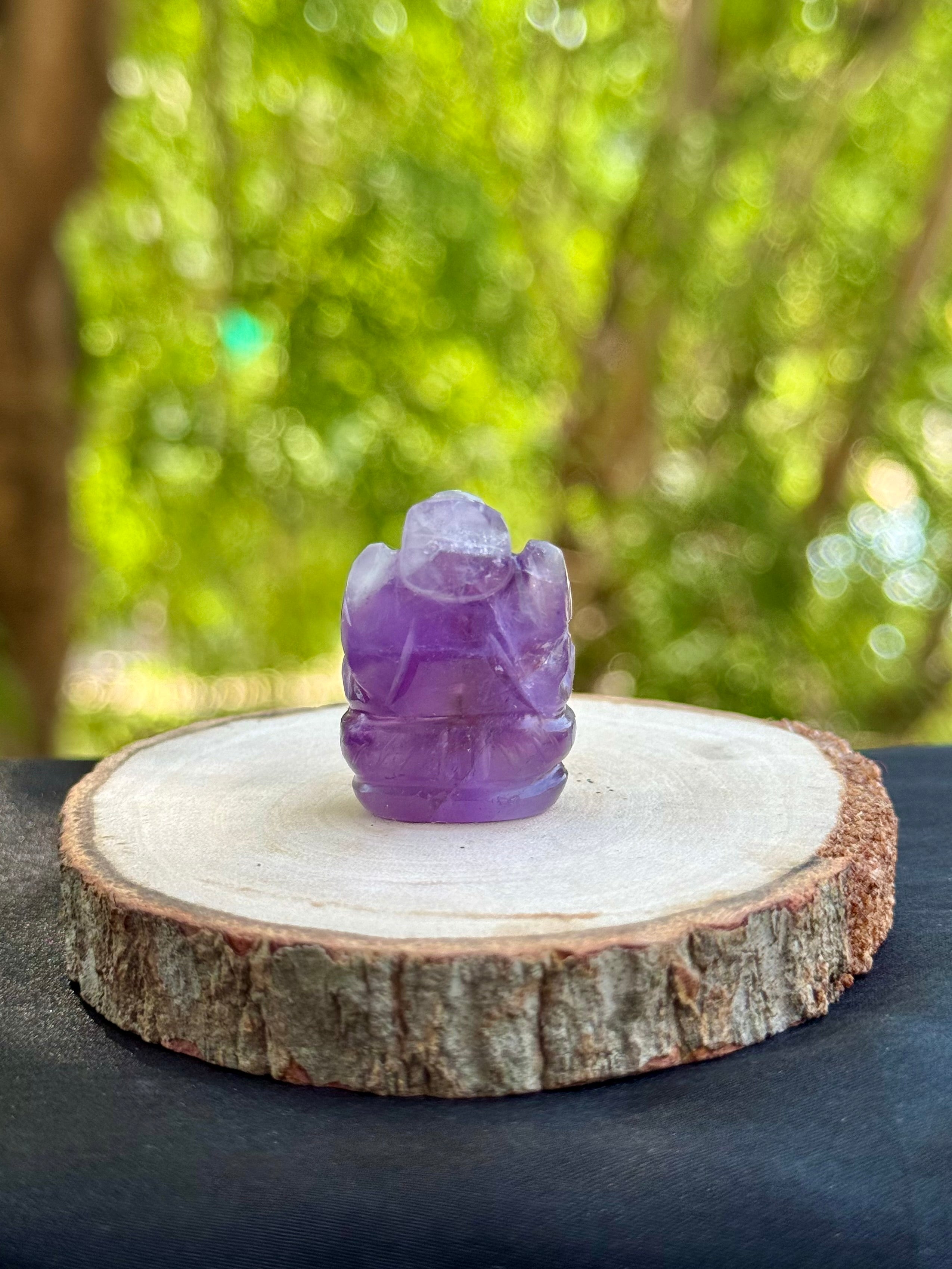 Amethyst Mini Ganesha