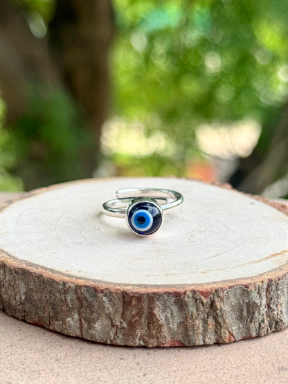 Evil Eye Adjustable Ring