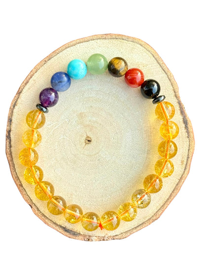 7 Chakra - Citrine Bracelet