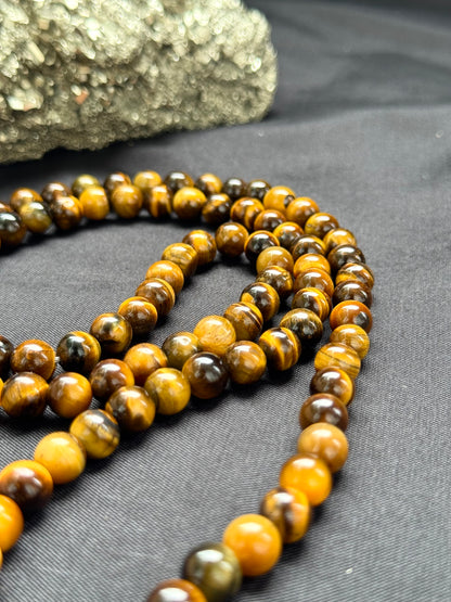 Tiger eye Mala