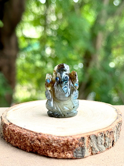 Labradorite Mini Ganesha