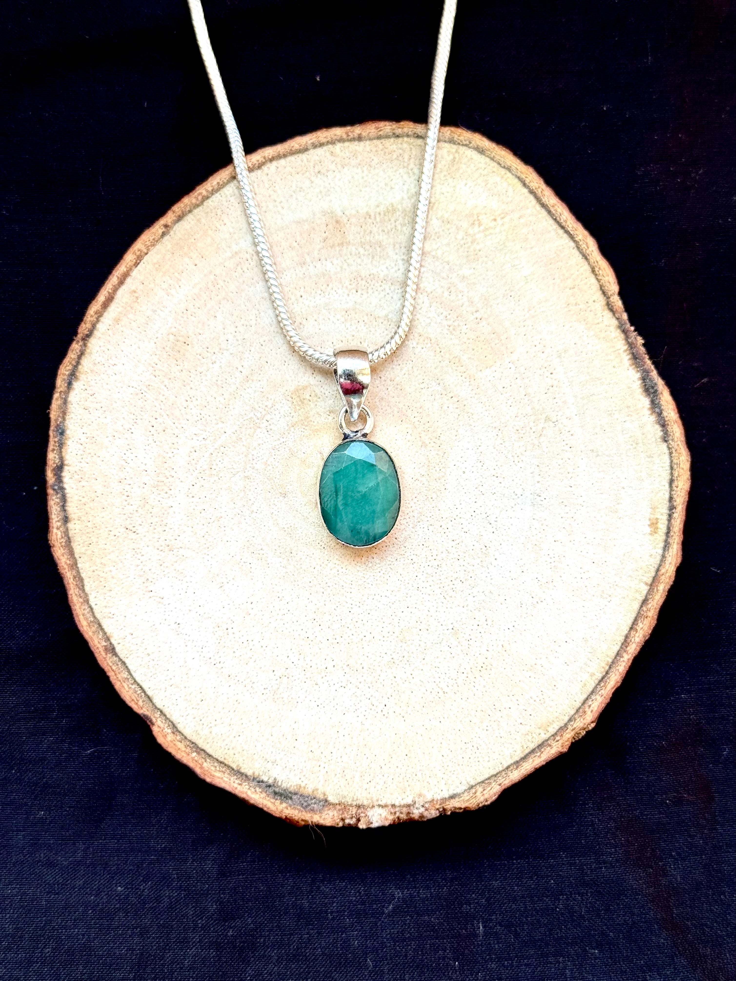 Emerald Pendant