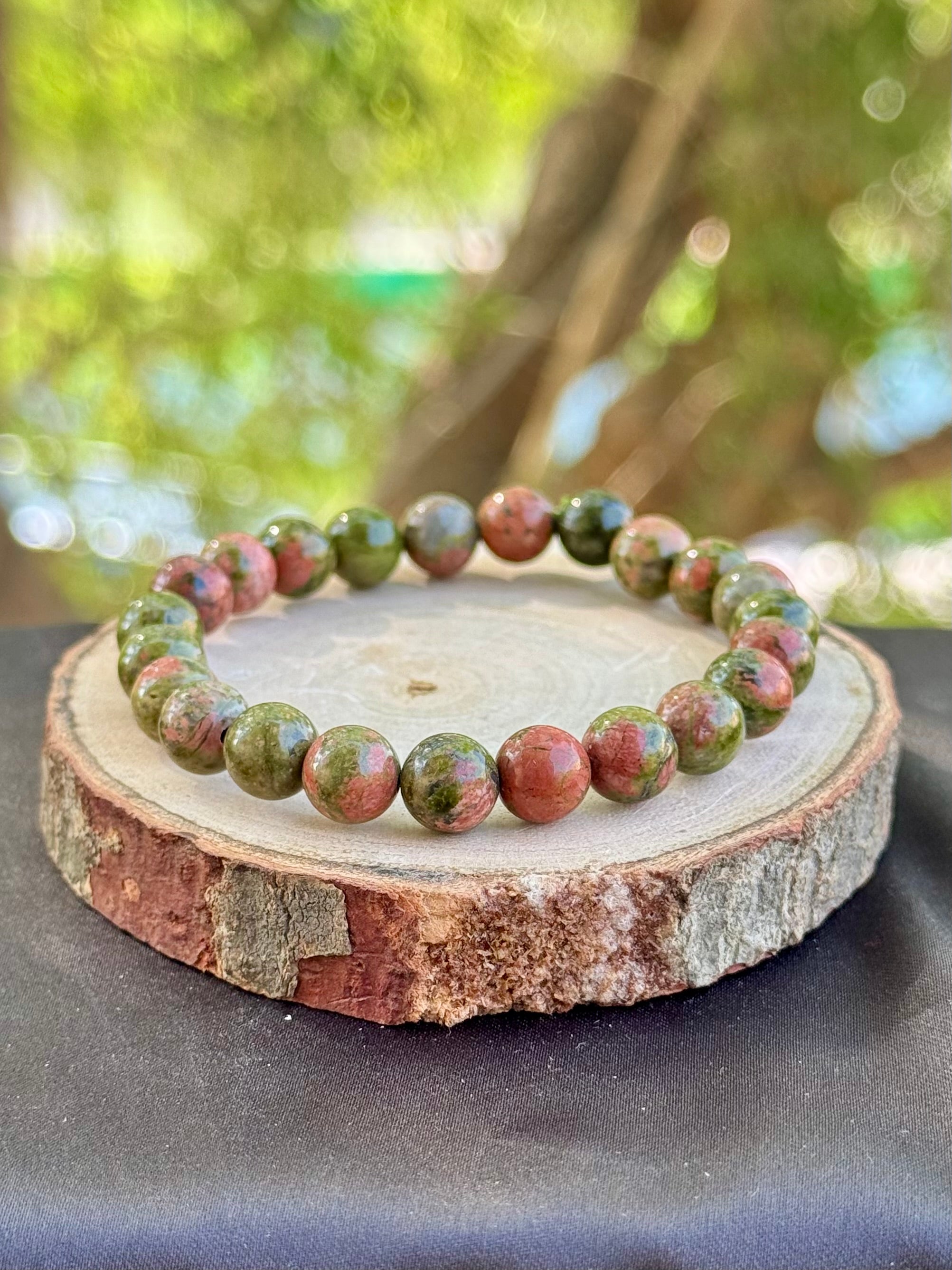 Unakite Bracelet