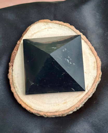 Black Tourmaline Pyramid