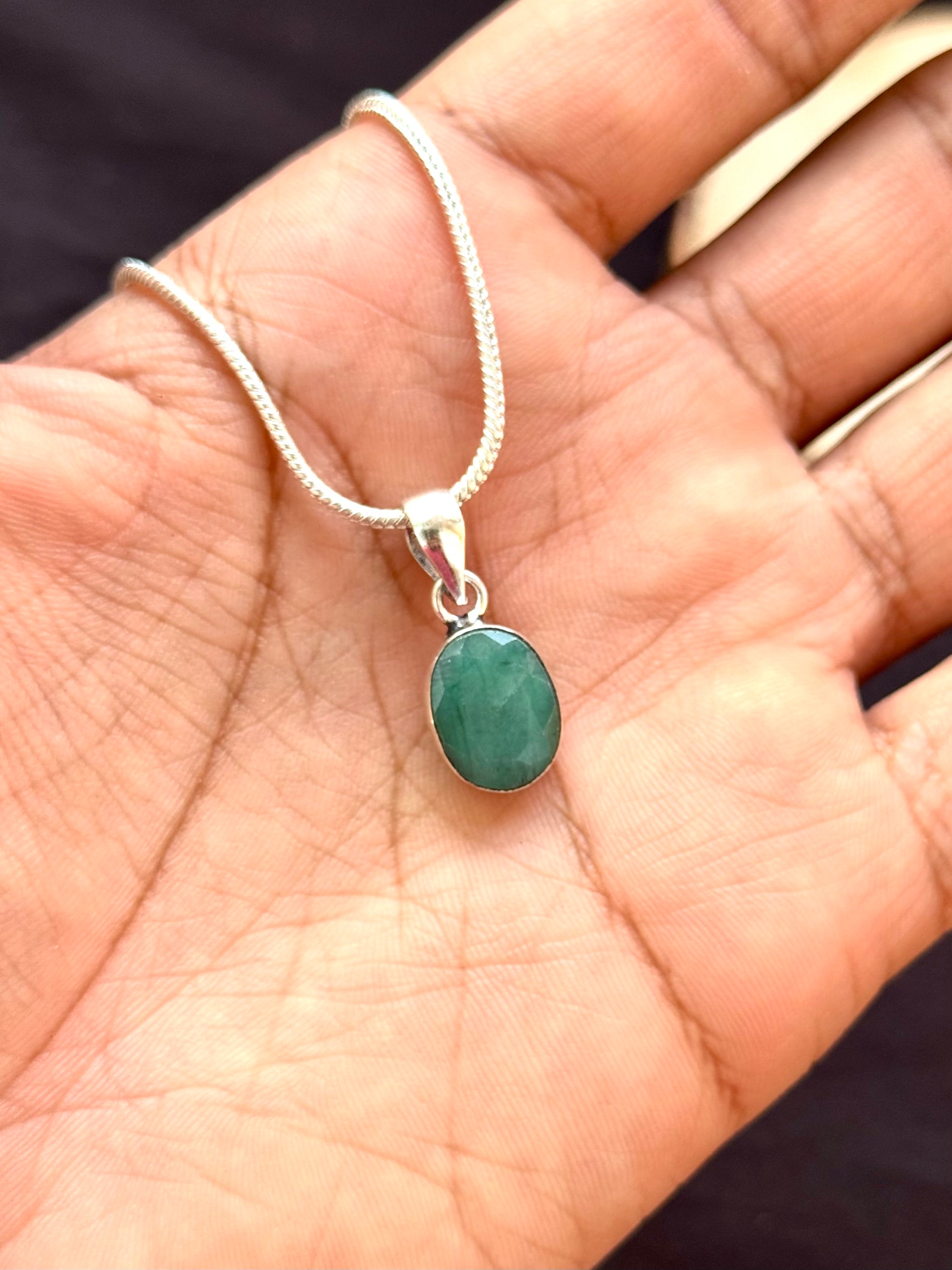 Emerald Pendant