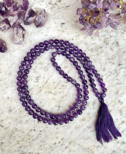 Amethyst Mala