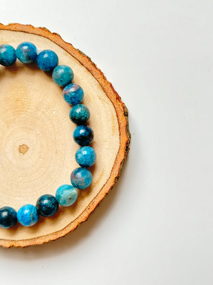 Blue Apatite Bracelet