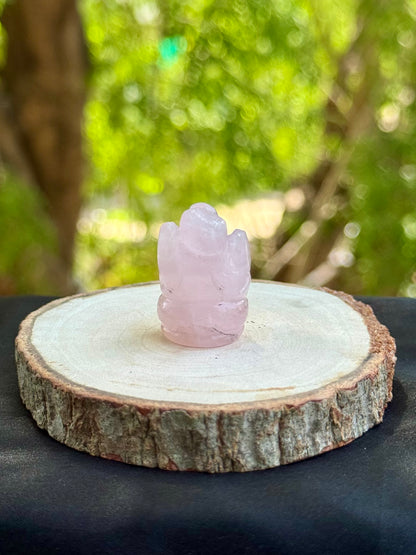 Rose Quartz Mini Ganesha