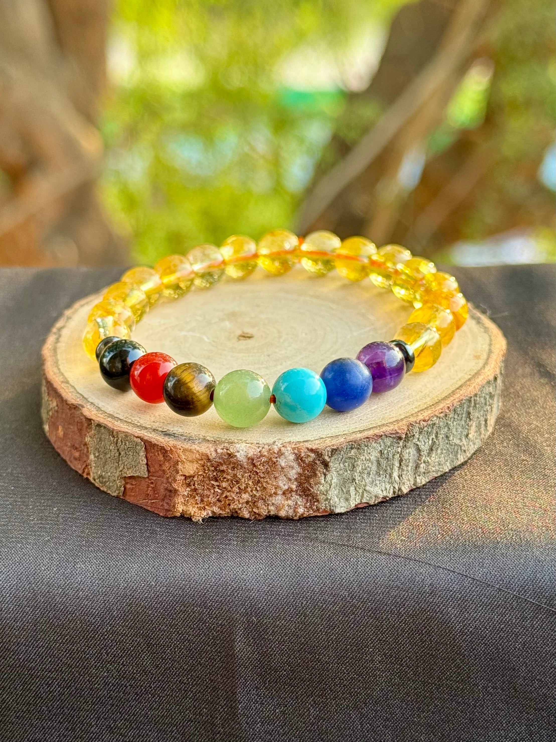 7 Chakra - Citrine Bracelet