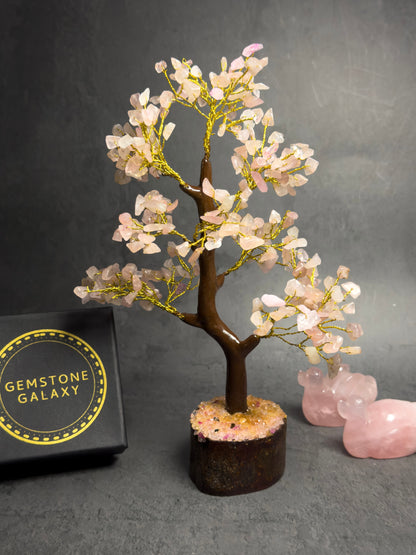 Rose Quartz Tree