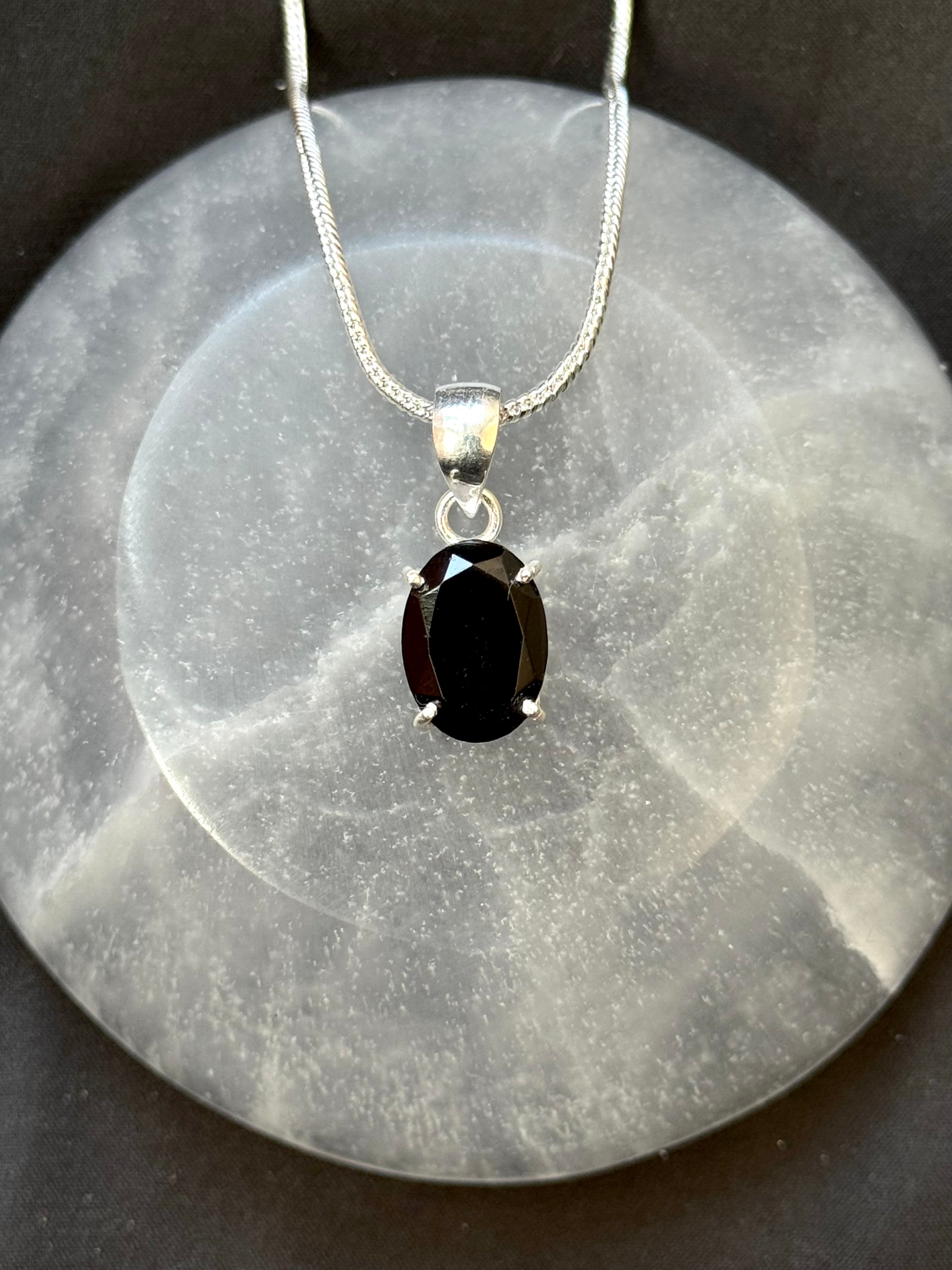 Black Tourmaline Pendant