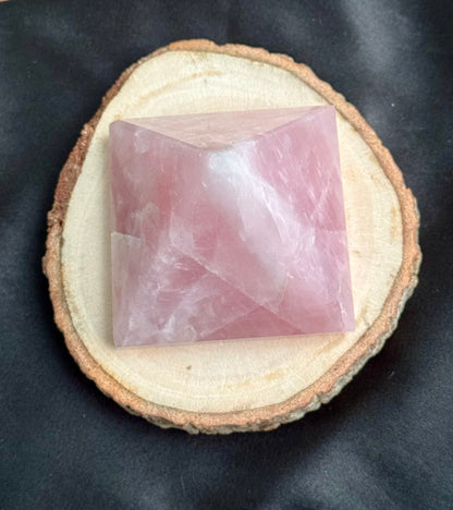 Rose Quartz Pyramid