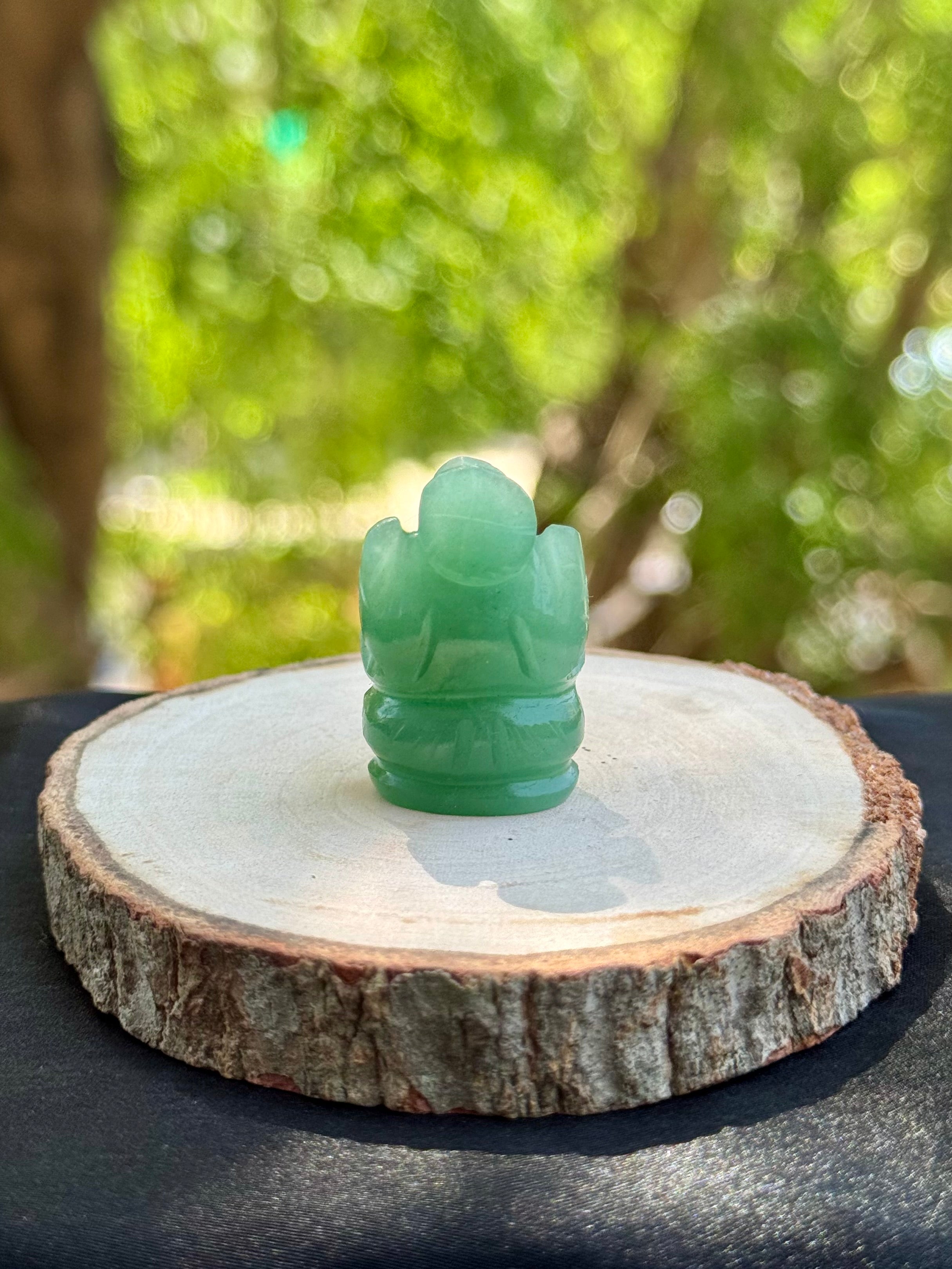 Jade Mini Ganesha