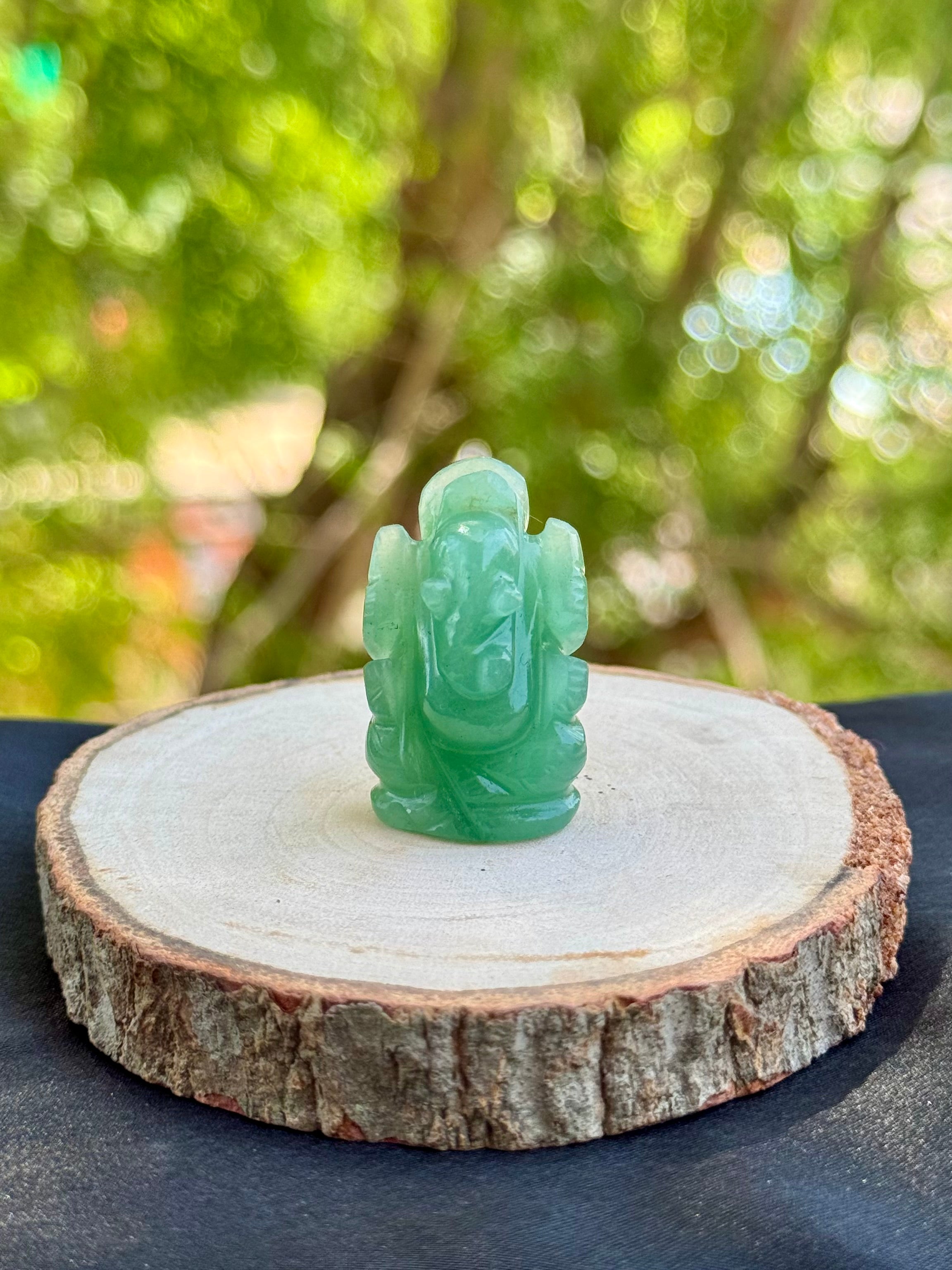 Jade Mini Ganesha