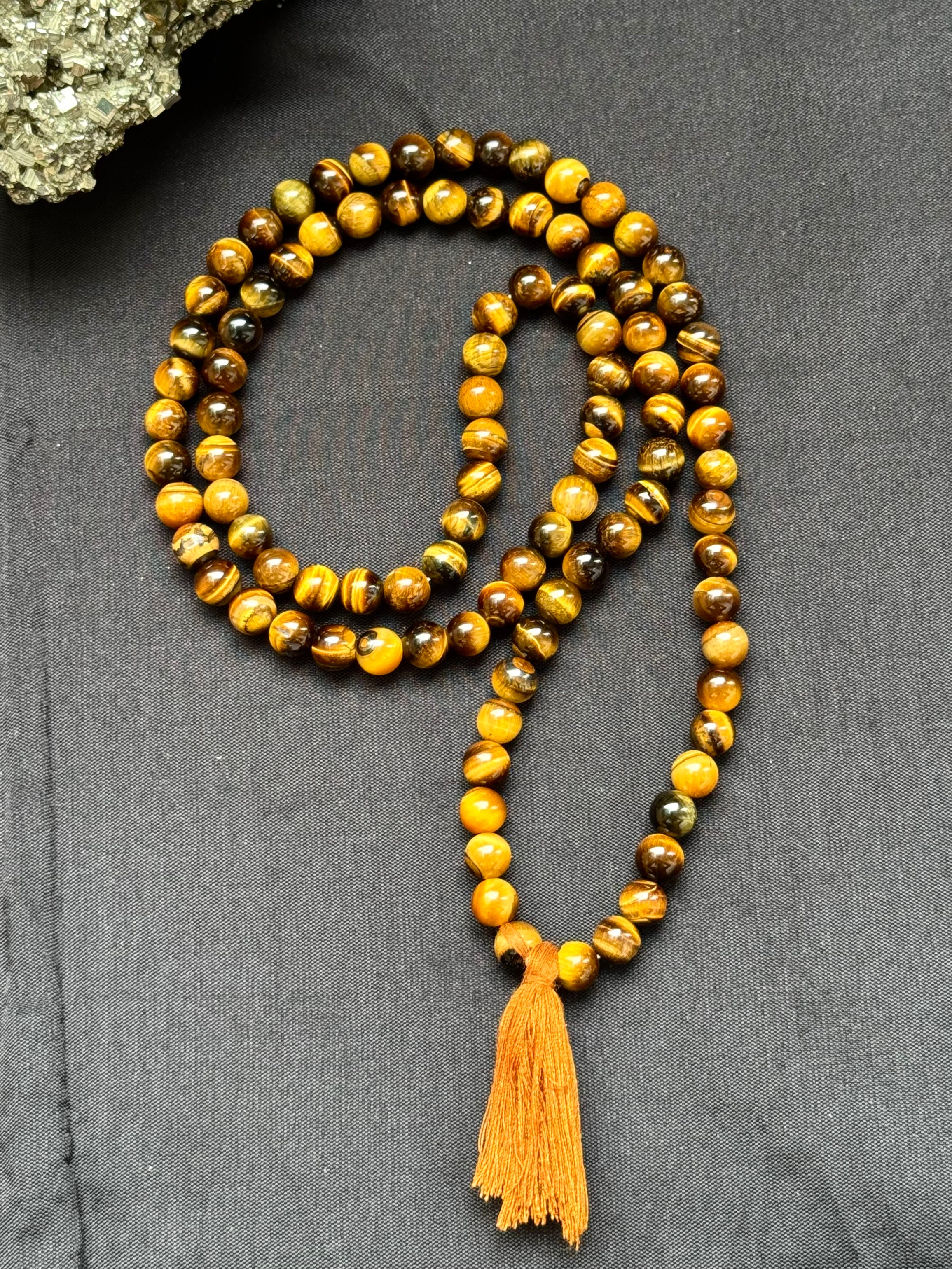 Tiger eye Mala