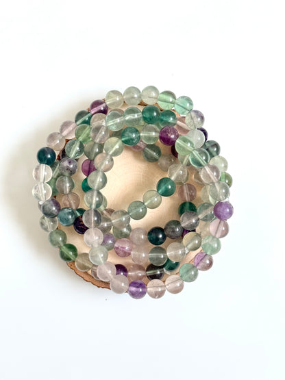 Multi Fluorite Bracelet