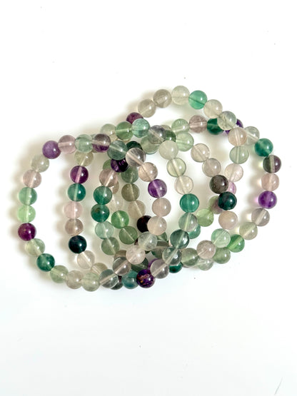 Multi Fluorite Bracelet