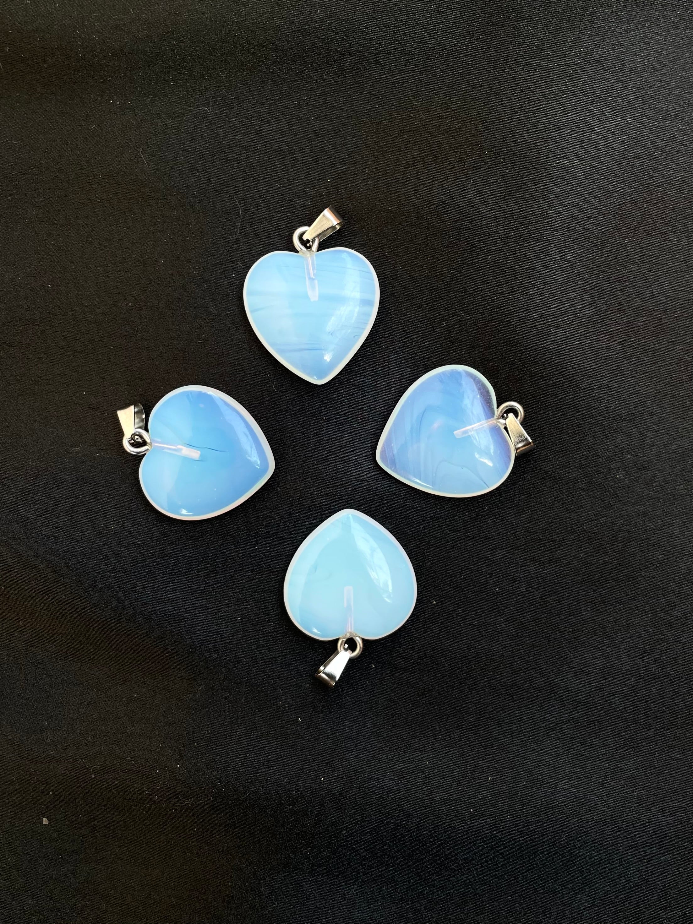 Opalite Heart Pendant