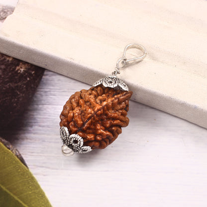 2 Mukhi Rudraksha Pendant