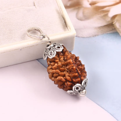 2 Mukhi Rudraksha Pendant