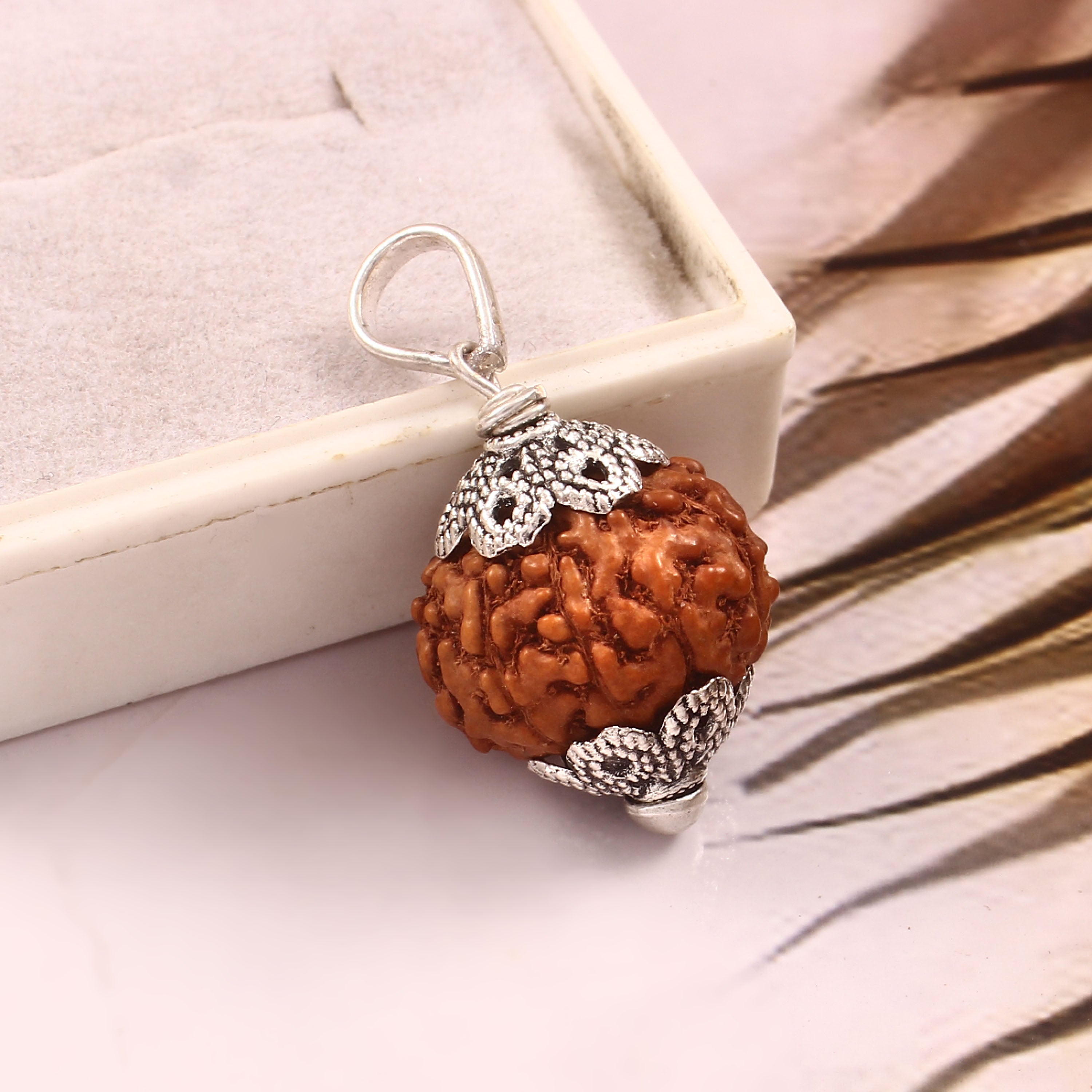 8 Mukhi Rudraksha Pendant