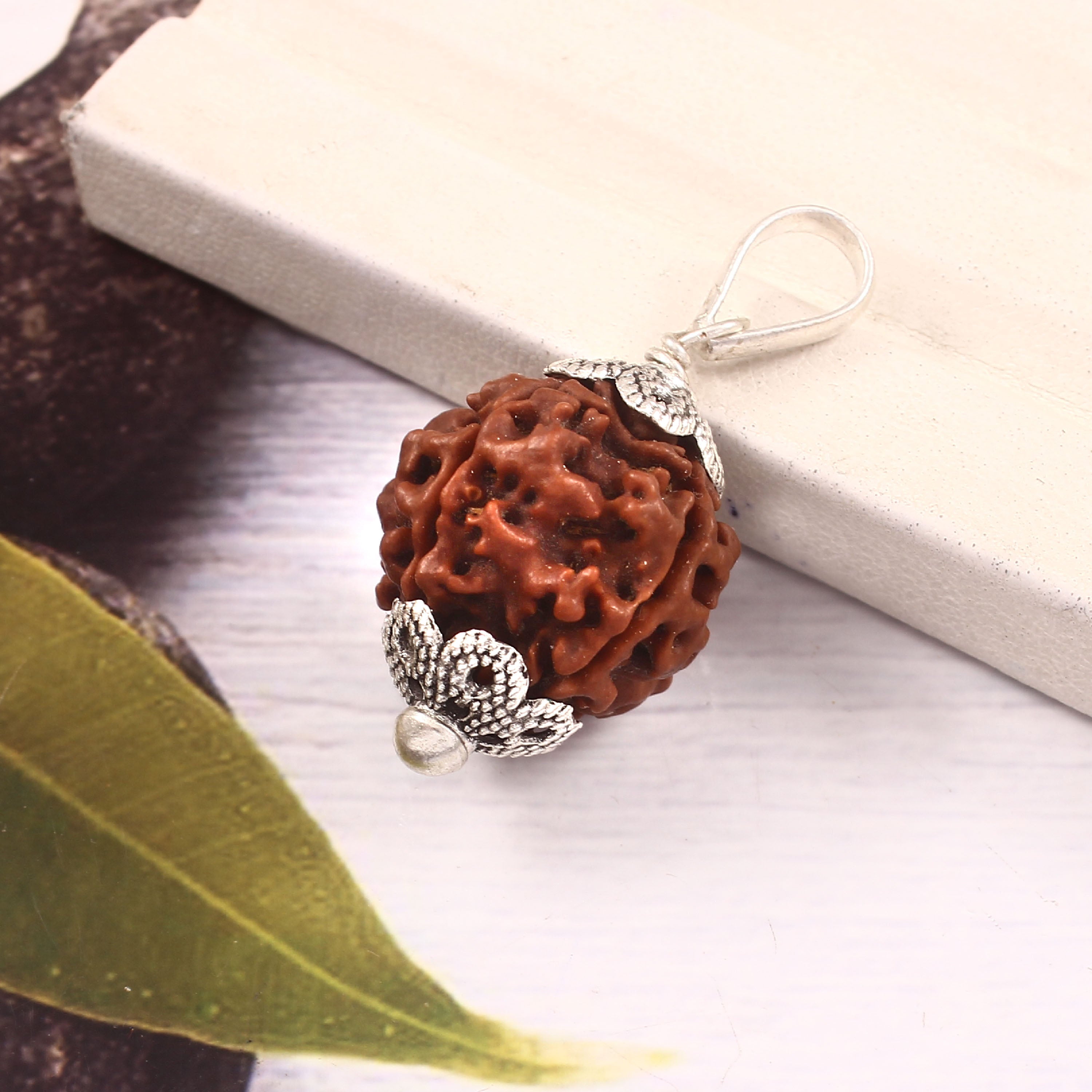 4 Mukhi Rudraksha Pendant