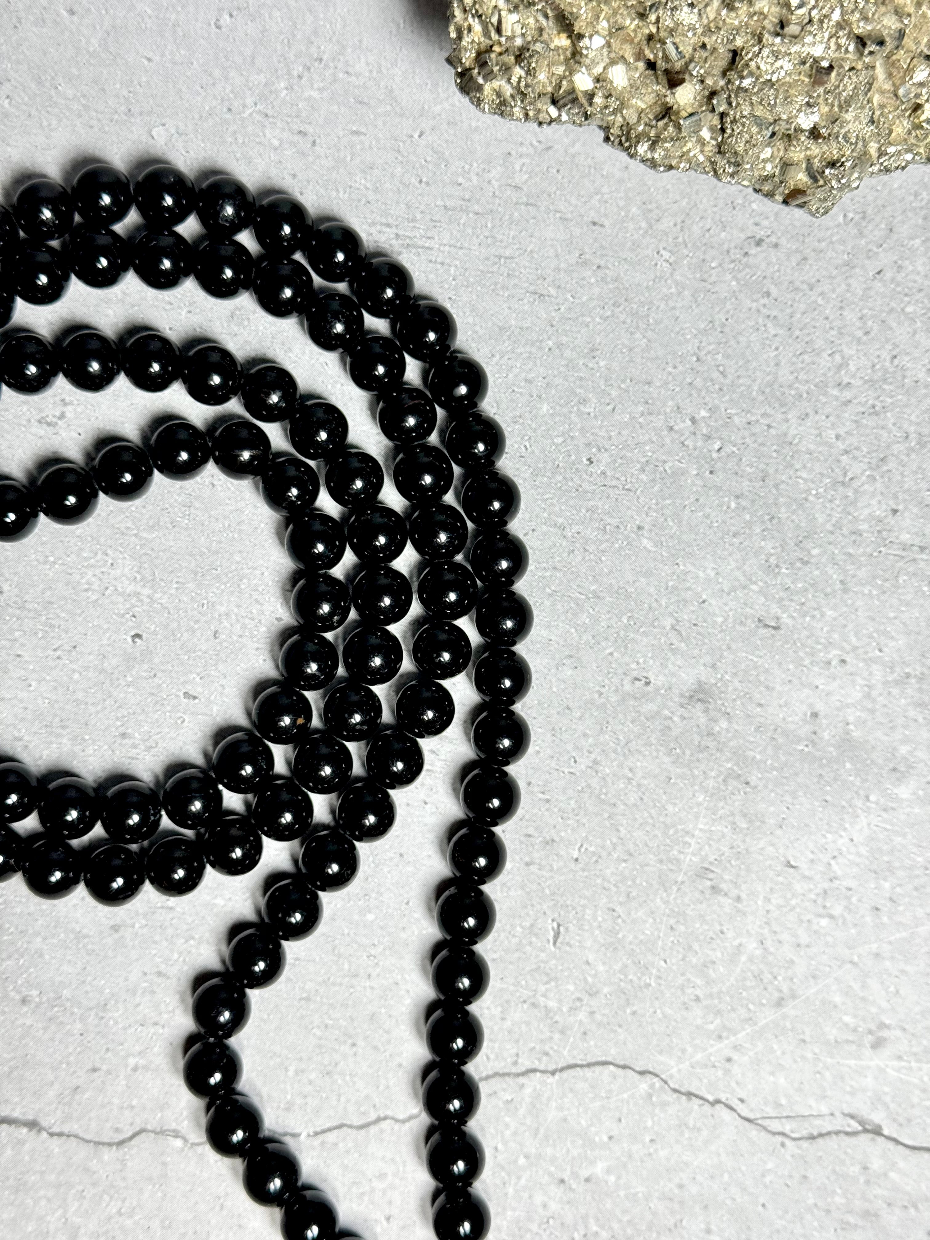 Black Tourmaline Mala