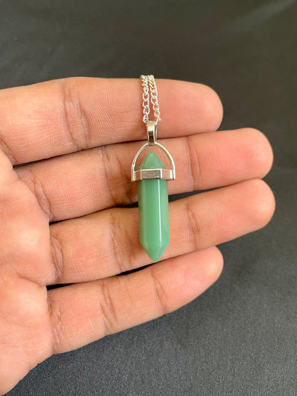 Jade Pencil Pendant