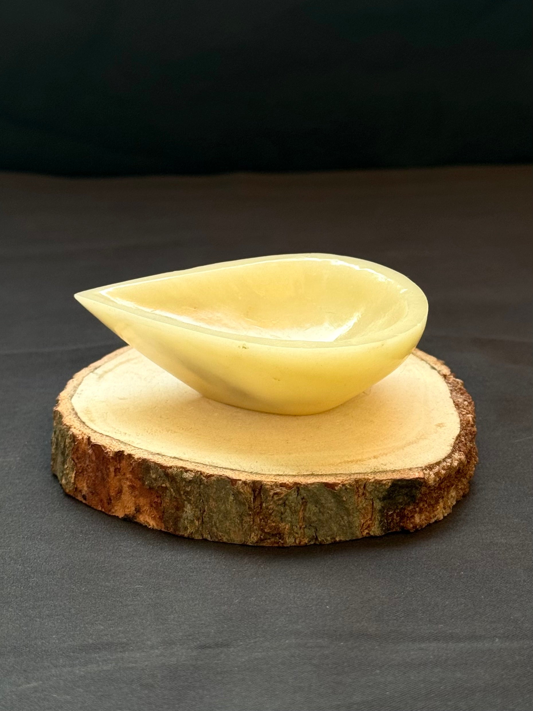 Yellow Aventurine Diya