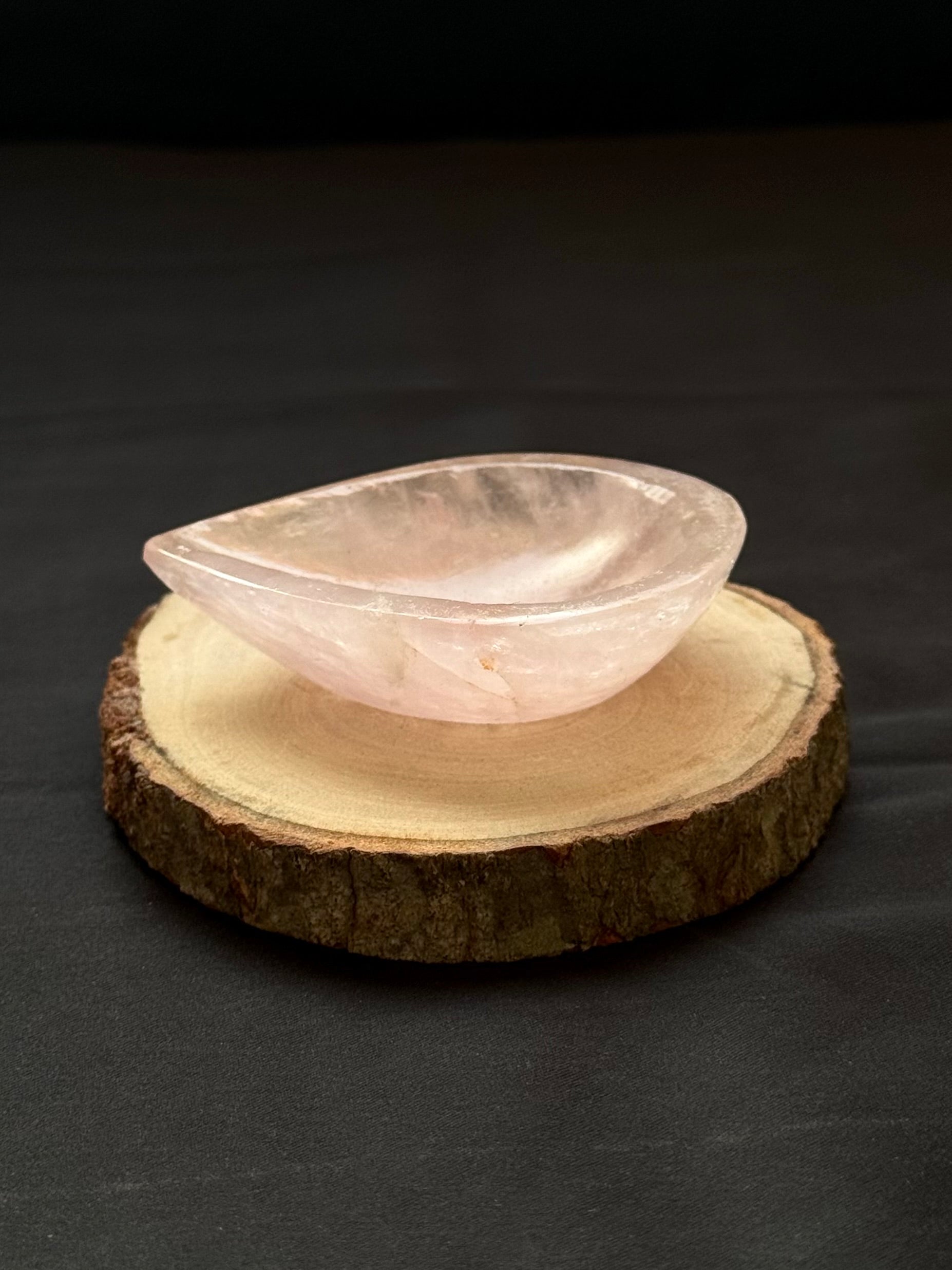 Rose Quartz Diya