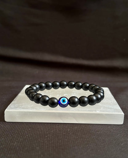 Matte Black Onyx Bracelet