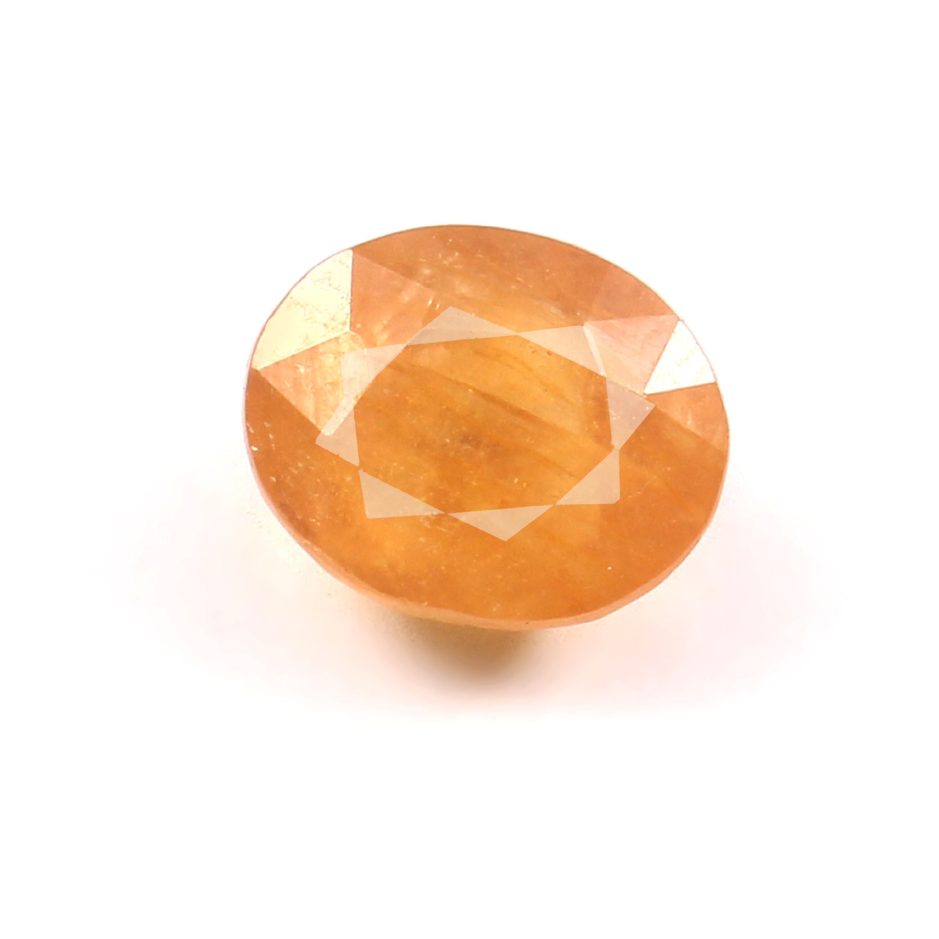 Yellow Sapphire (Pukhraj) (7.7 Carat, 8.45 Ratti)