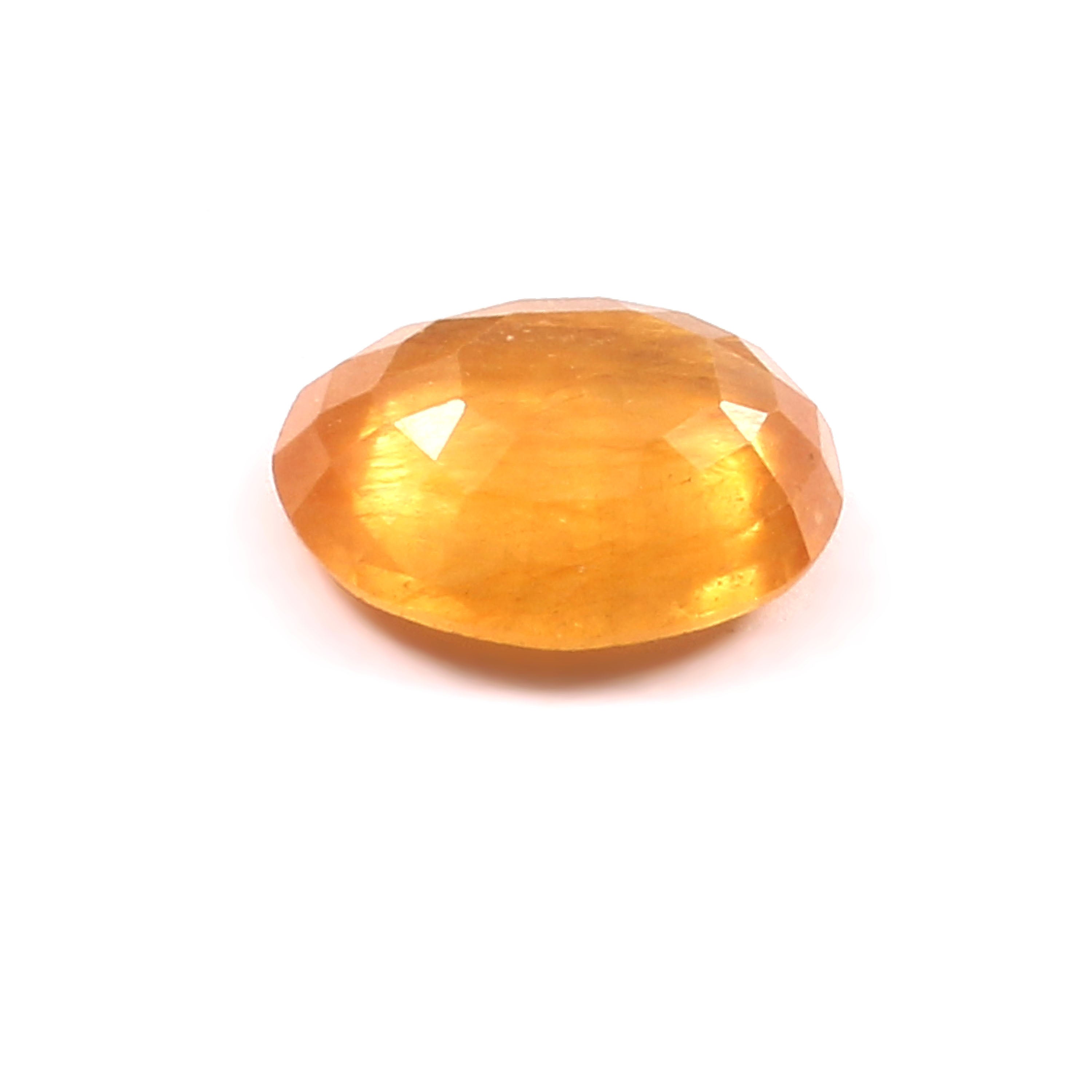 Yellow Sapphire (Pukhraj) (4.55 Carat, 5 Ratti)