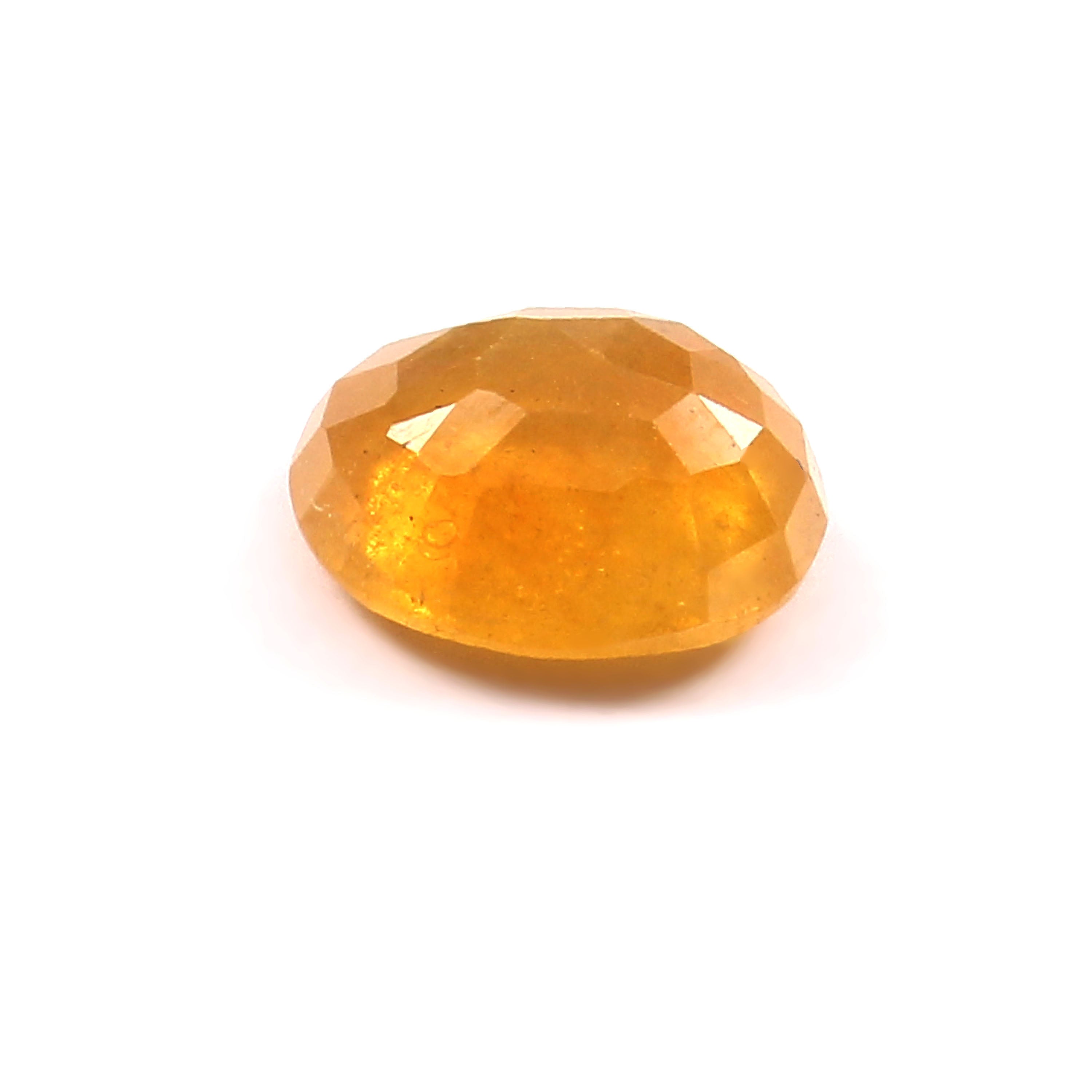 Yellow Sapphire (Pukhraj) (6 Carat, 6.58 Ratti)