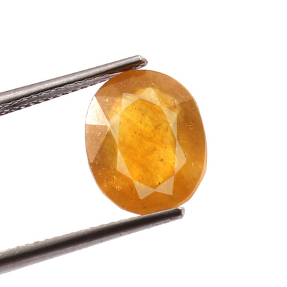 Yellow Sapphire (Pukhraj) (6 Carat, 6.58 Ratti)