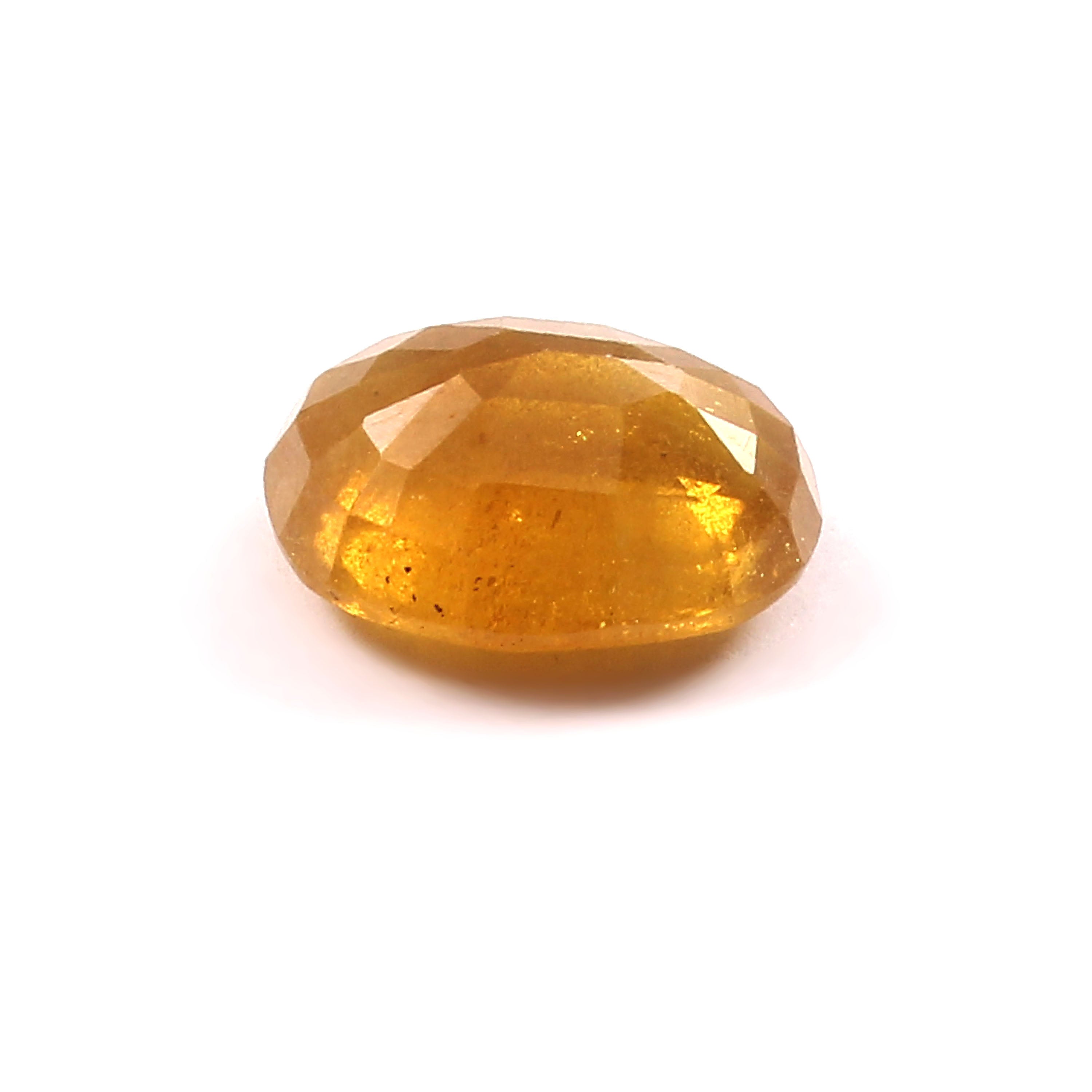 Yellow Sapphire (Pukhraj) (5.7 Carat, 6.25 Ratti)