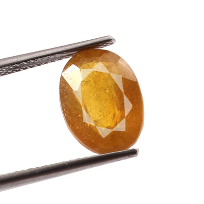 Yellow Sapphire (Pukhraj) (5.7 Carat, 6.25 Ratti)