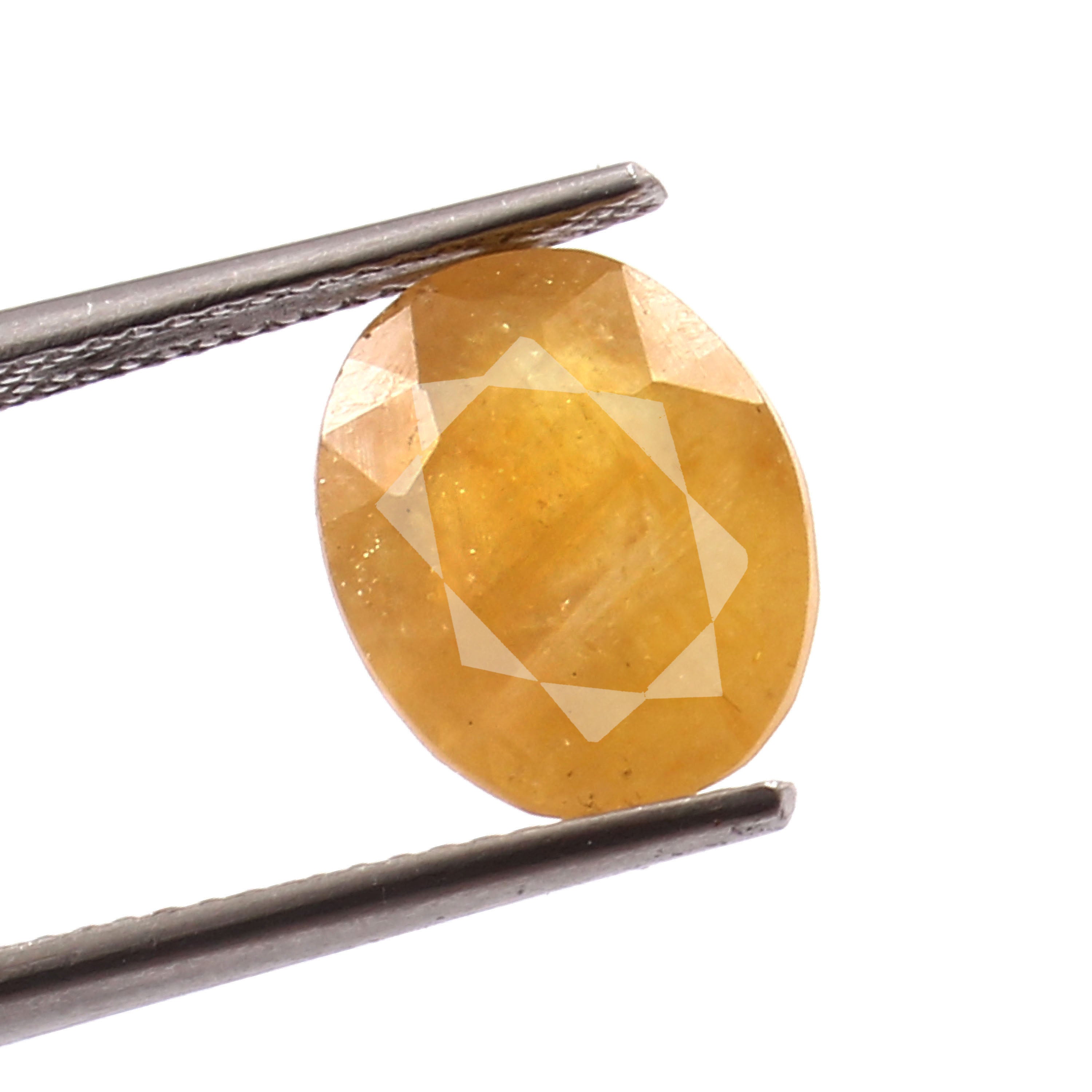 Yellow Sapphire (Pukhraj) (5.5 Carat, 6.03 Ratti)