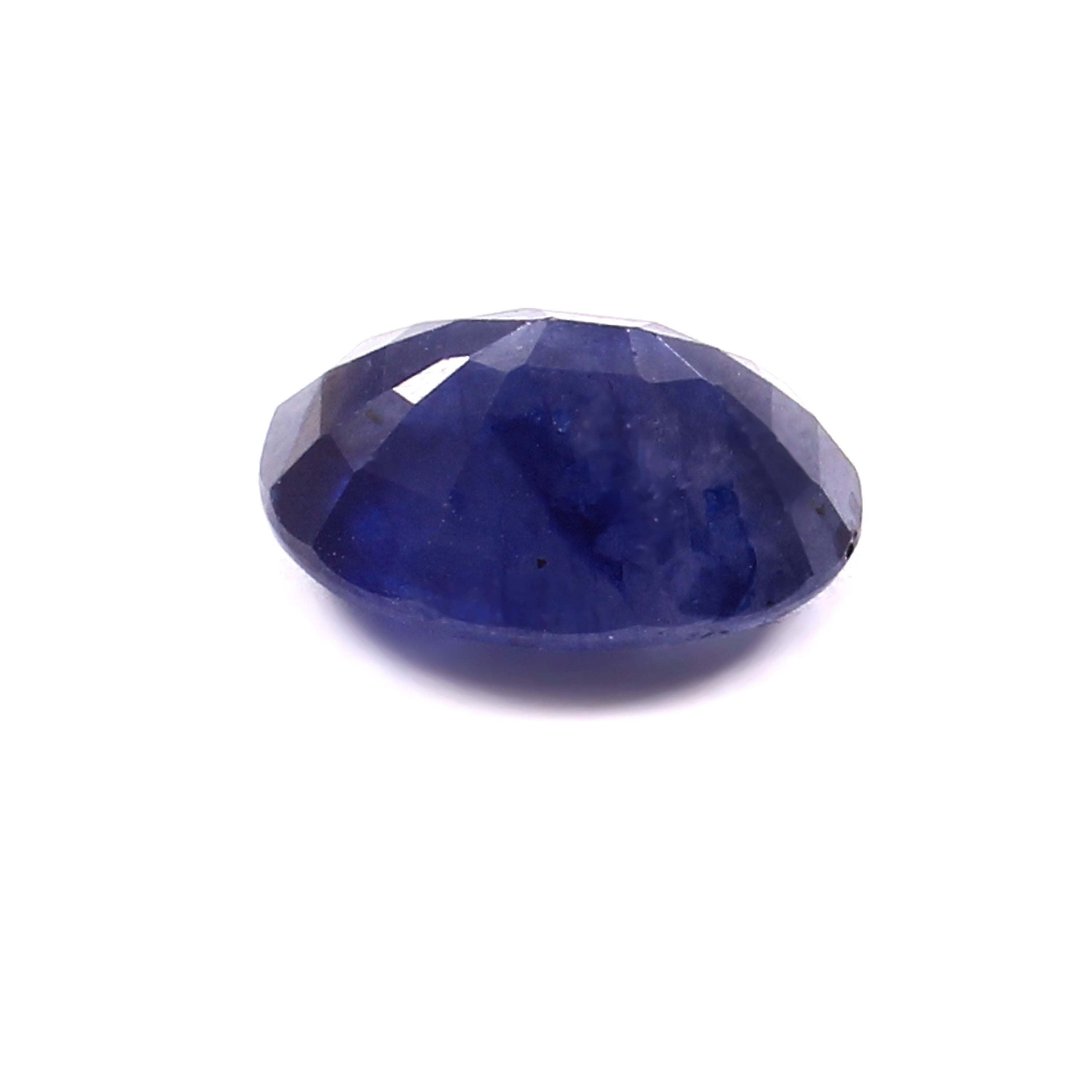 Blue Sapphire (Neelam) (6.35 Carat, 6.97 Ratti)