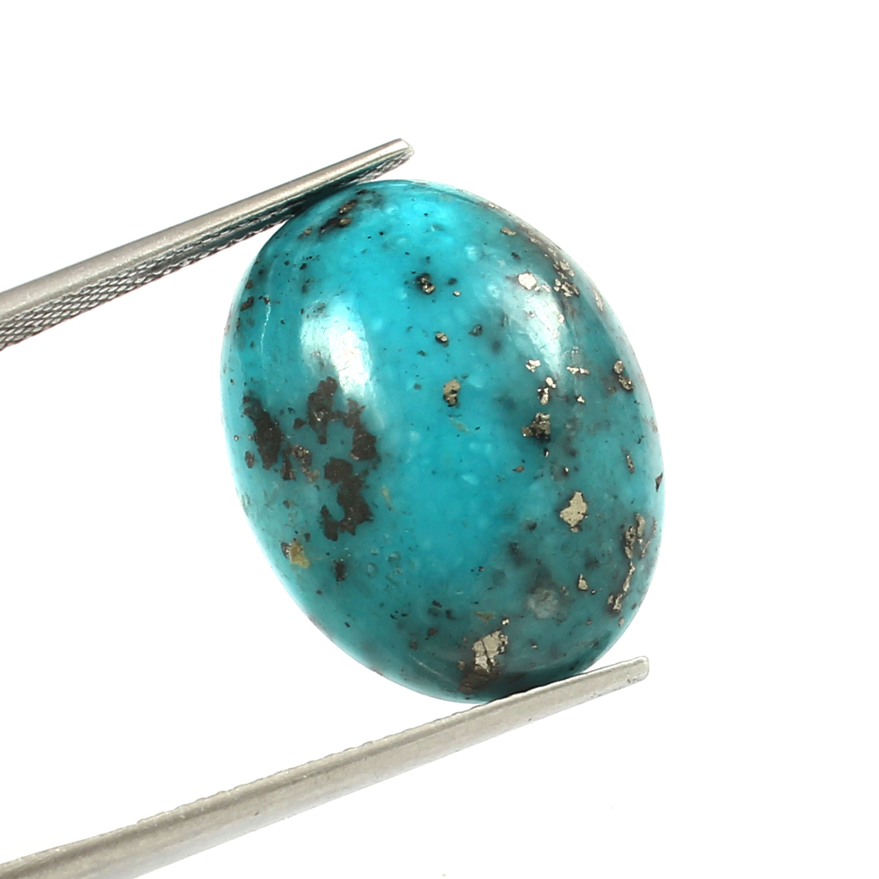 Irani Turquoise (Firoza) ( 14.65 Carat/ 16.07 Ratti)