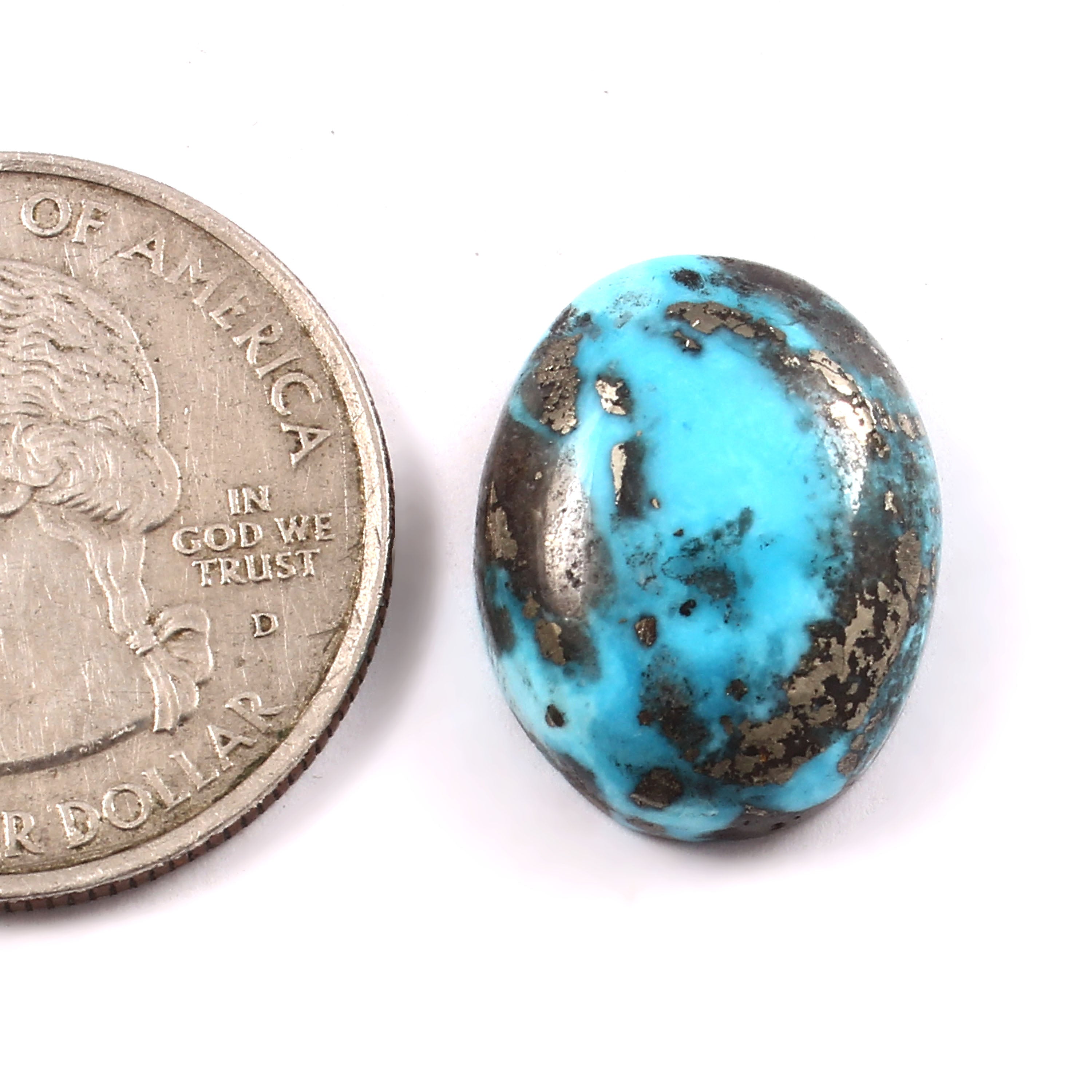 Irani Turquoise (Firoza) ( 15 Carat/ 16.5 Ratti)